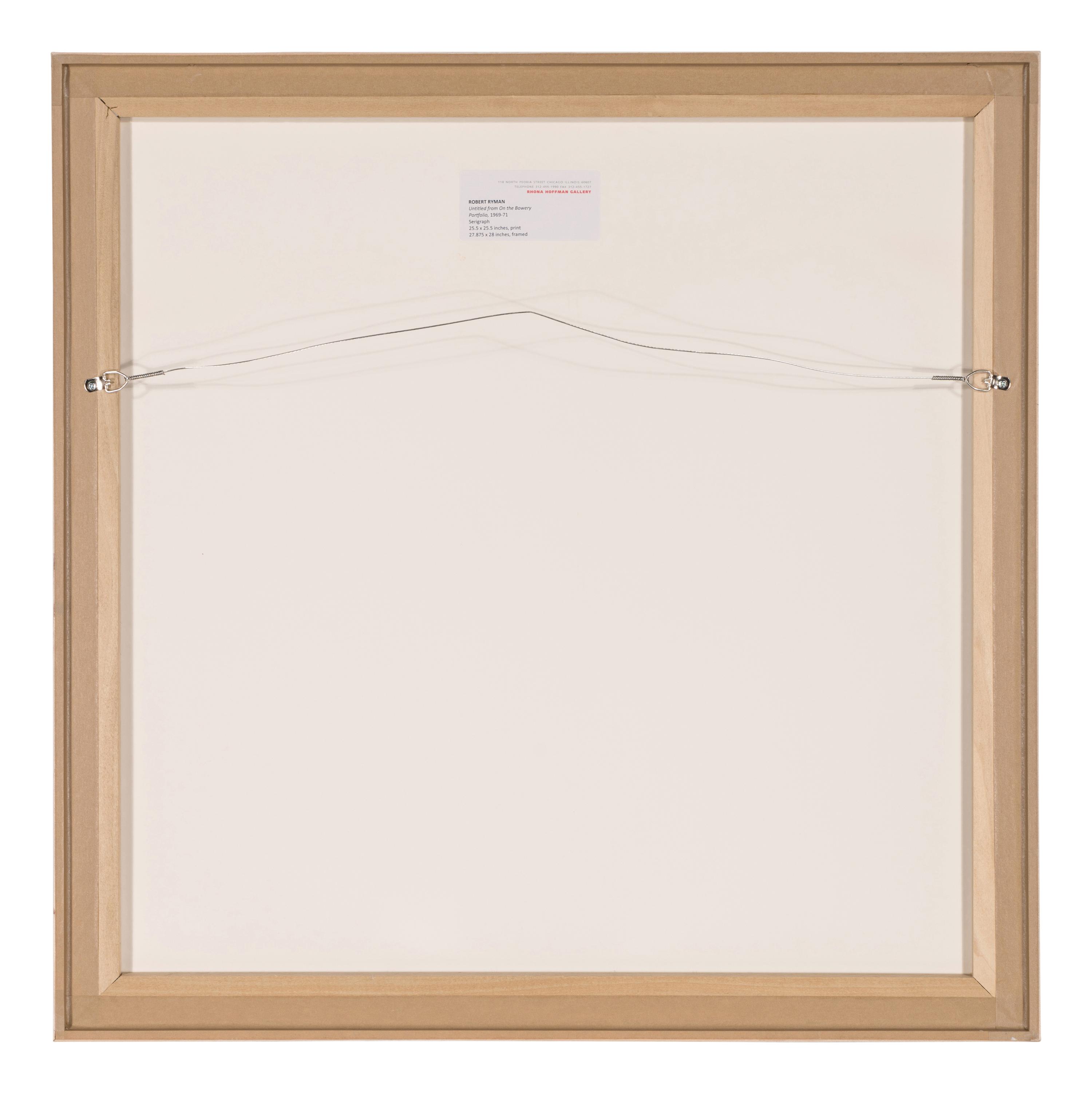 Untitled (from On the Bowery ), 1969
