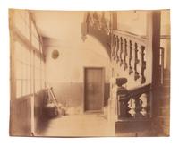 A group of three photographs ( Escalier, rue Beautreilles 7, 1904 (4e arr) , 1903-1904; Hôtel de Beauffremont, rue de Grenelle 87 , 1901; Hôtel de Grancry, 83 rue Richelieu , 1907)