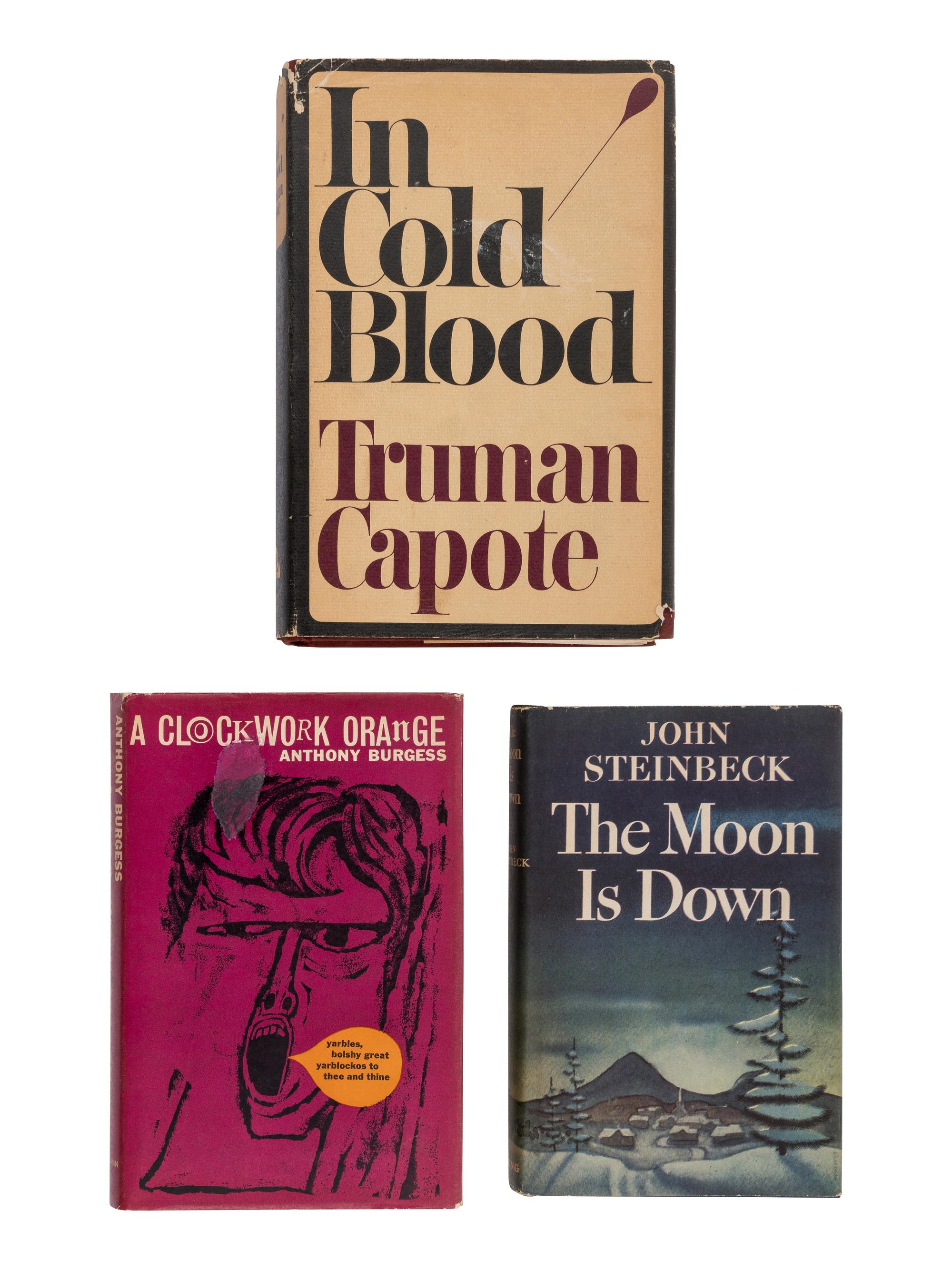 [LITERATURE - BOOKS INTO FILM]. A group of 3 FIRST EDITIONS, each adapted to film, comprising: