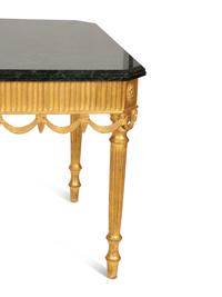 A Louis XVI Style Marble-Top Center Table