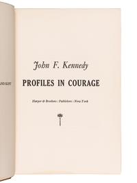 KENNEDY, John F. (1917-1963). Profiles in Courage . New York: Harper & Brothers, 1961.