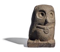 A Toltec or Aztec Stone Bird Figure