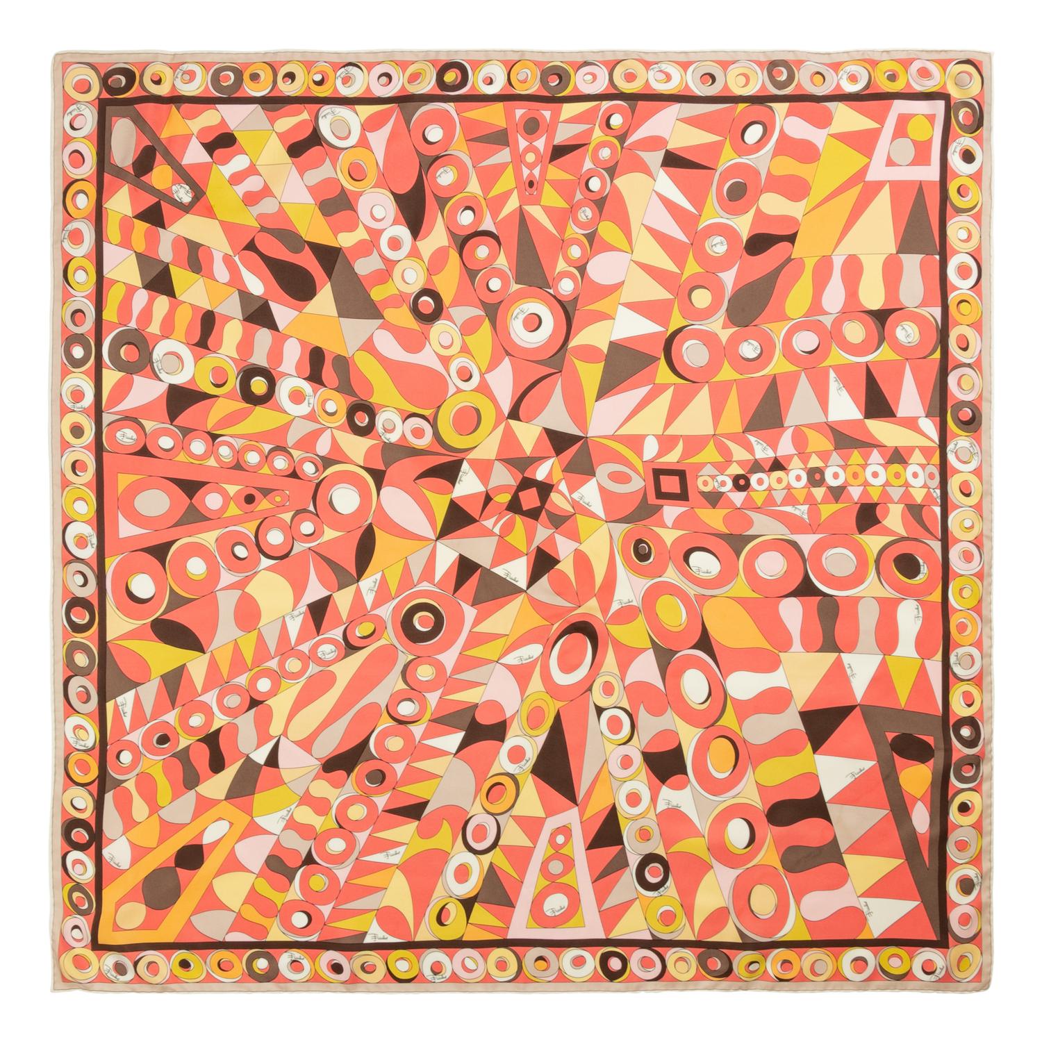 Six Emilio Pucci Scarves