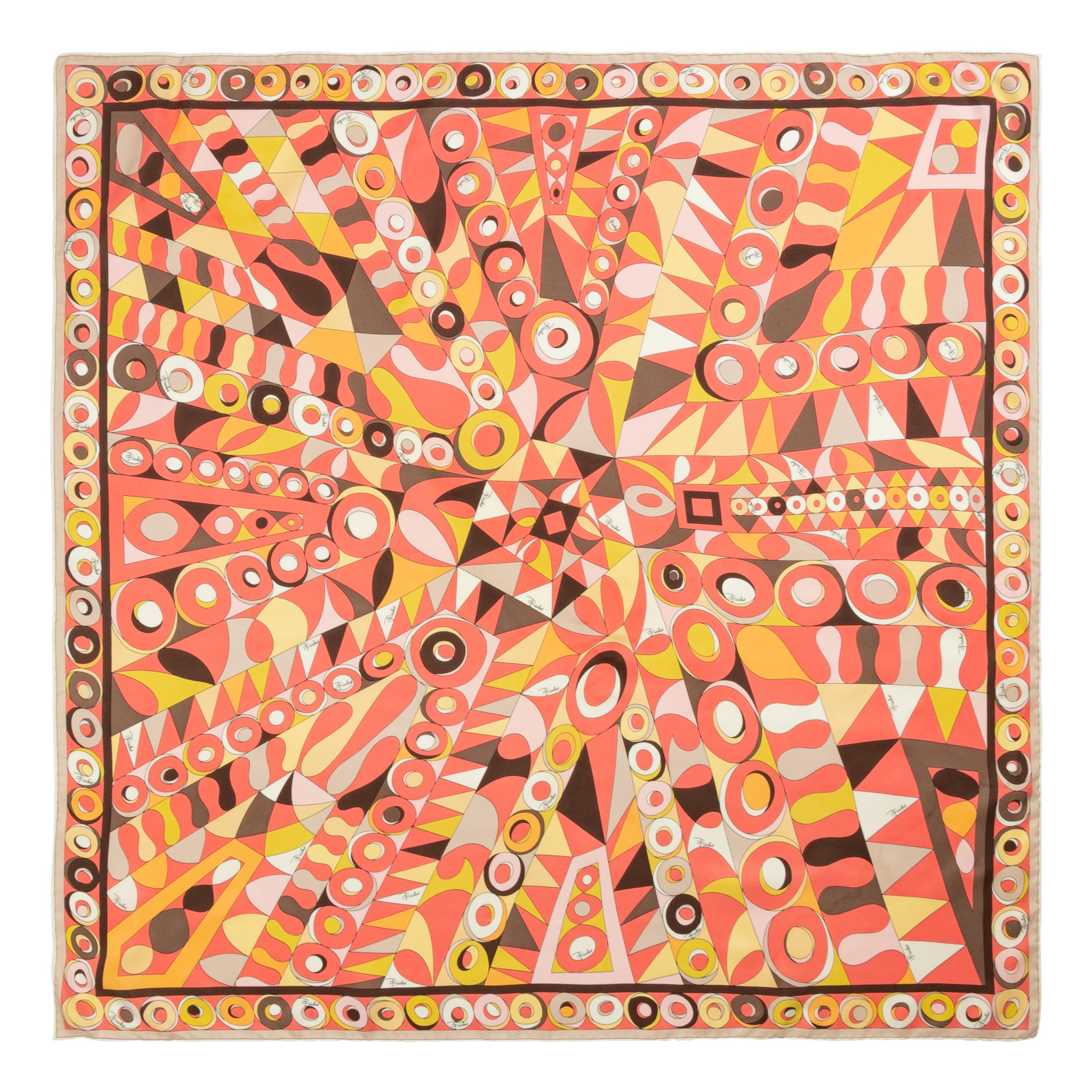 Six Emilio Pucci Scarves