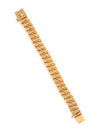 YELLOW GOLD BRACELET