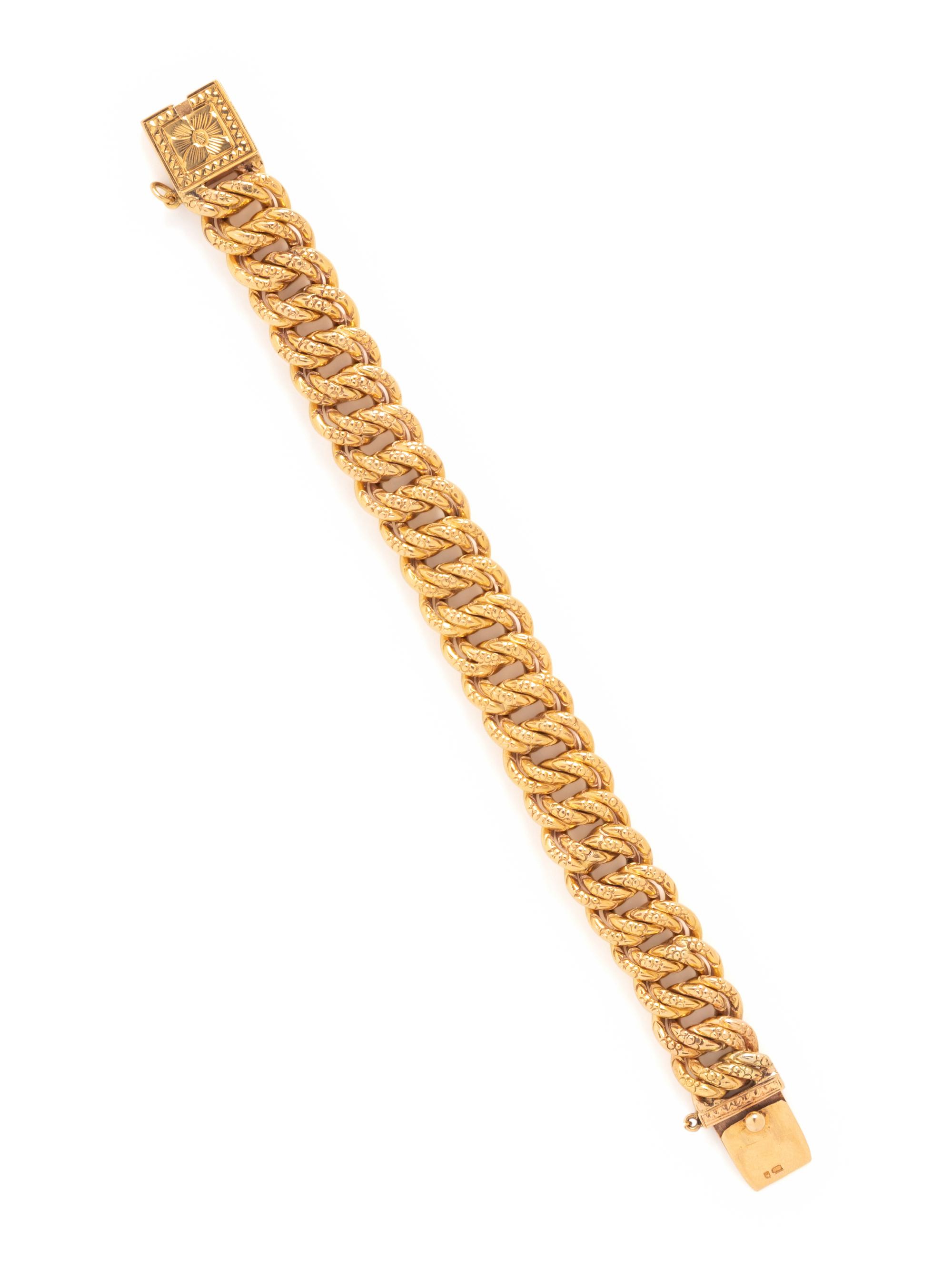 YELLOW GOLD BRACELET