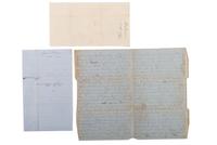 [CIVIL WAR]. A group of 5 items regarding Civil War naval operations, incl. photographs of Fort Morgan and the USS Pensacola, and correspondence.