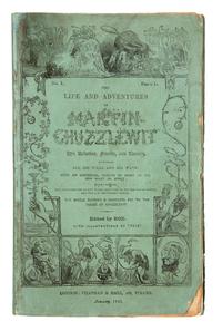 DICKENS, Charles (1812-1870). The Life and Adventures of Martin Chuzzlewit. London: Chapman & Hall, January 1843-July 1844.