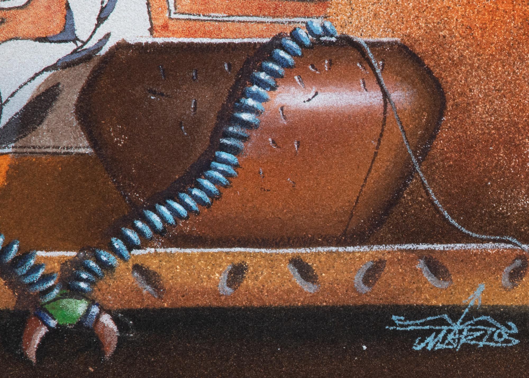 A Collection of Four Southwestern Artworks