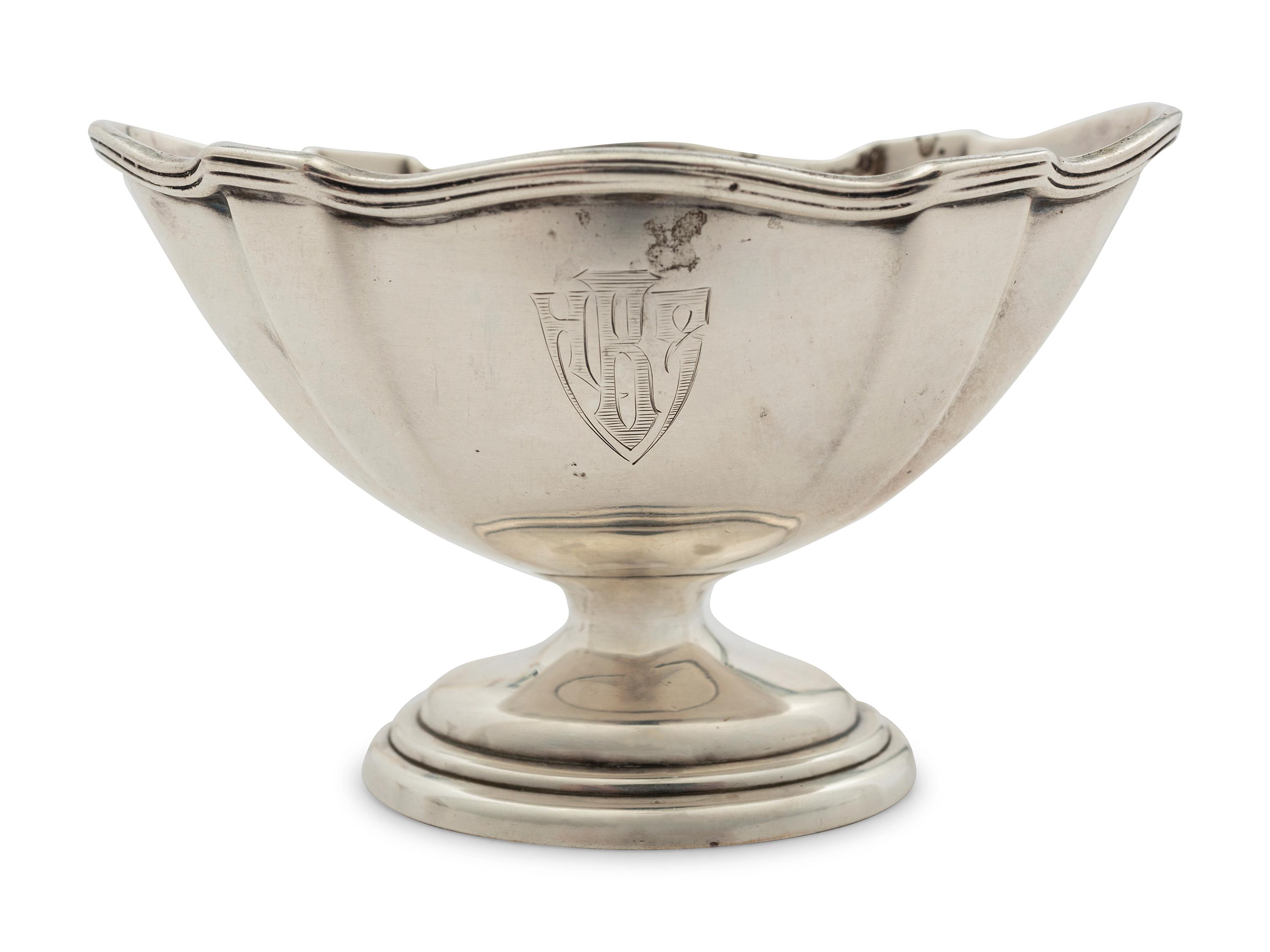 A Pair of Silver Mint Dishes and Tazze