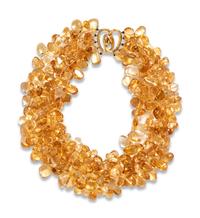 VALENTIN MAGRO, CITRINE MULTISTRAND BEAD NECKLACE