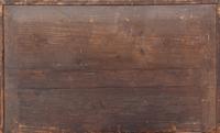 A Continental Burl Walnut Chest of Drawers