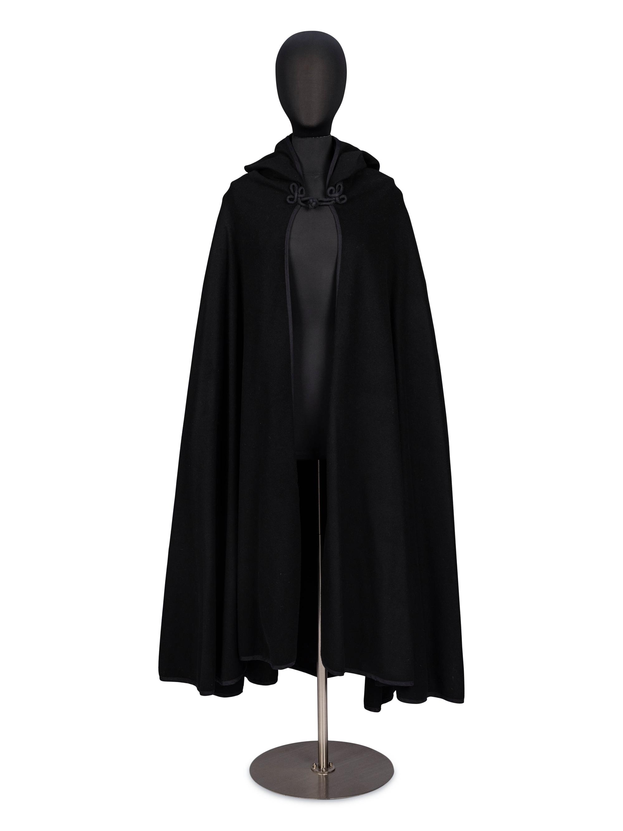 Calvin Klein, Hooded Wool Cape, c. 1970's