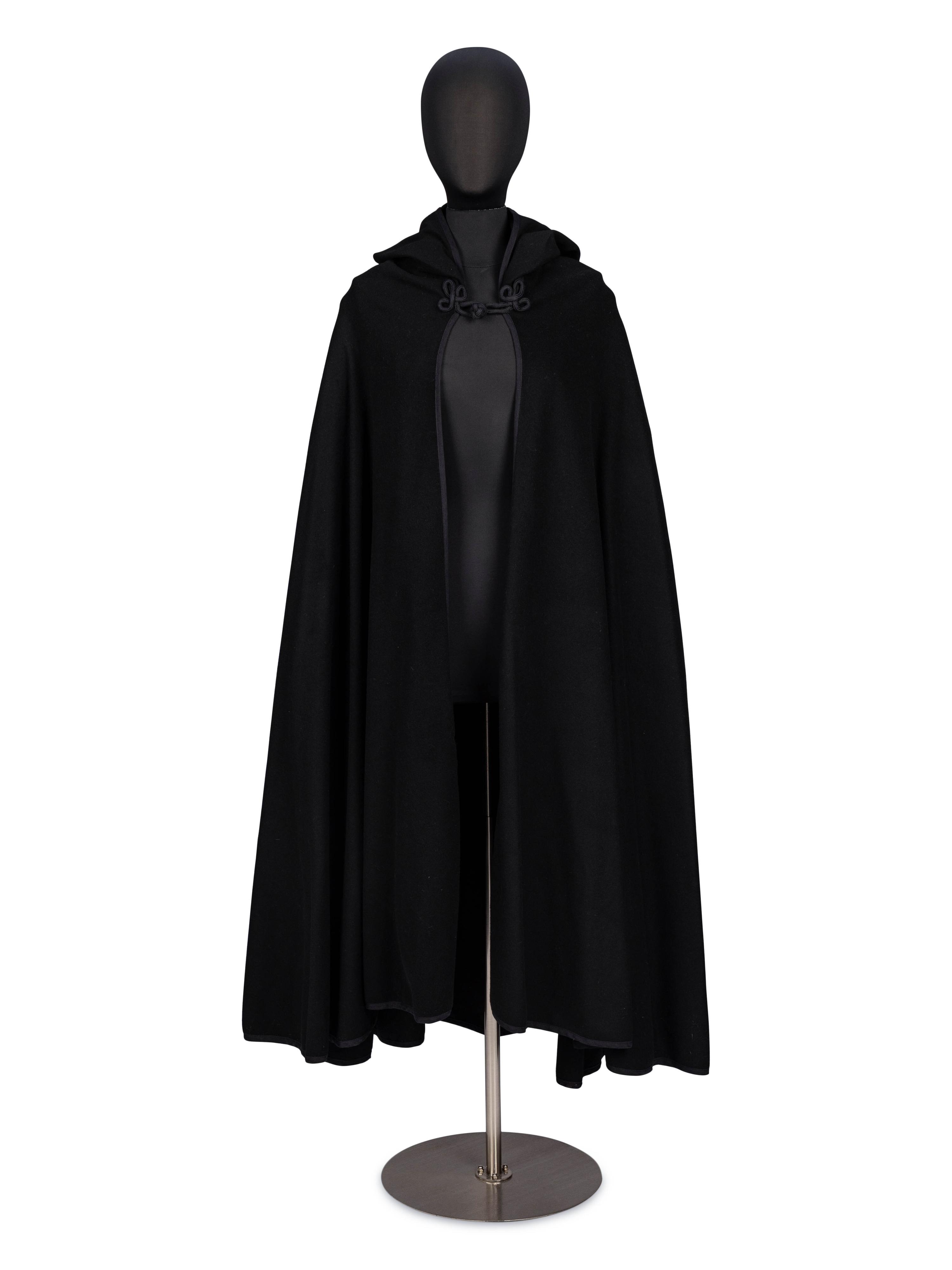 Calvin Klein, Hooded Wool Cape, c. 1970's