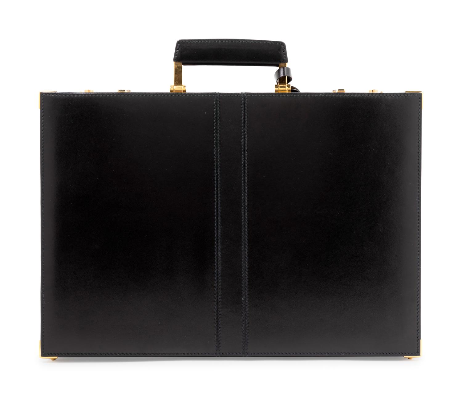 Max Cross Leather Briefcase, 1980-90s