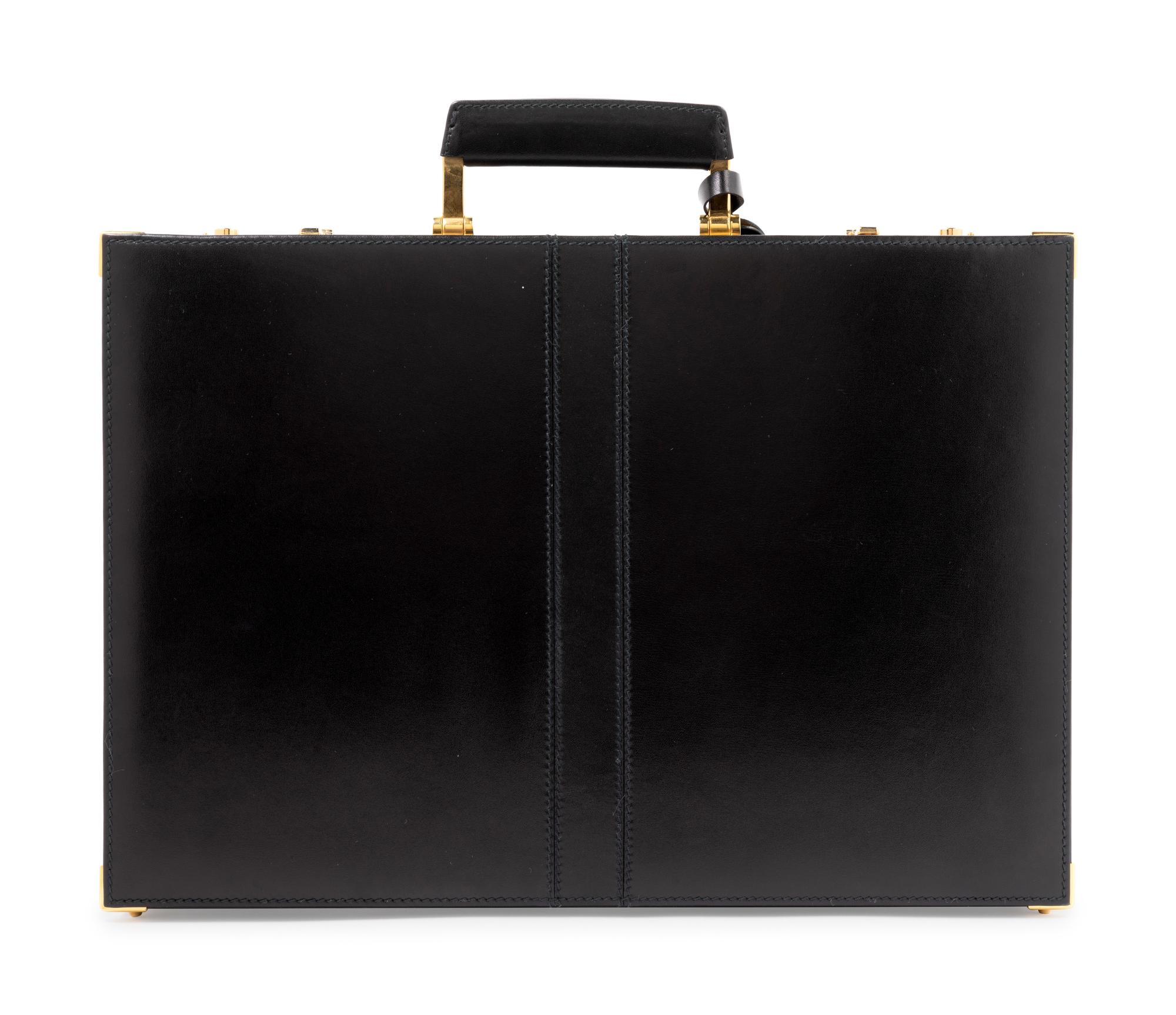 Max Cross Leather Briefcase, 1980-90s