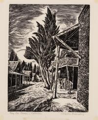 A pair of prints ( House in new Orleans; Pay Ore Corner )