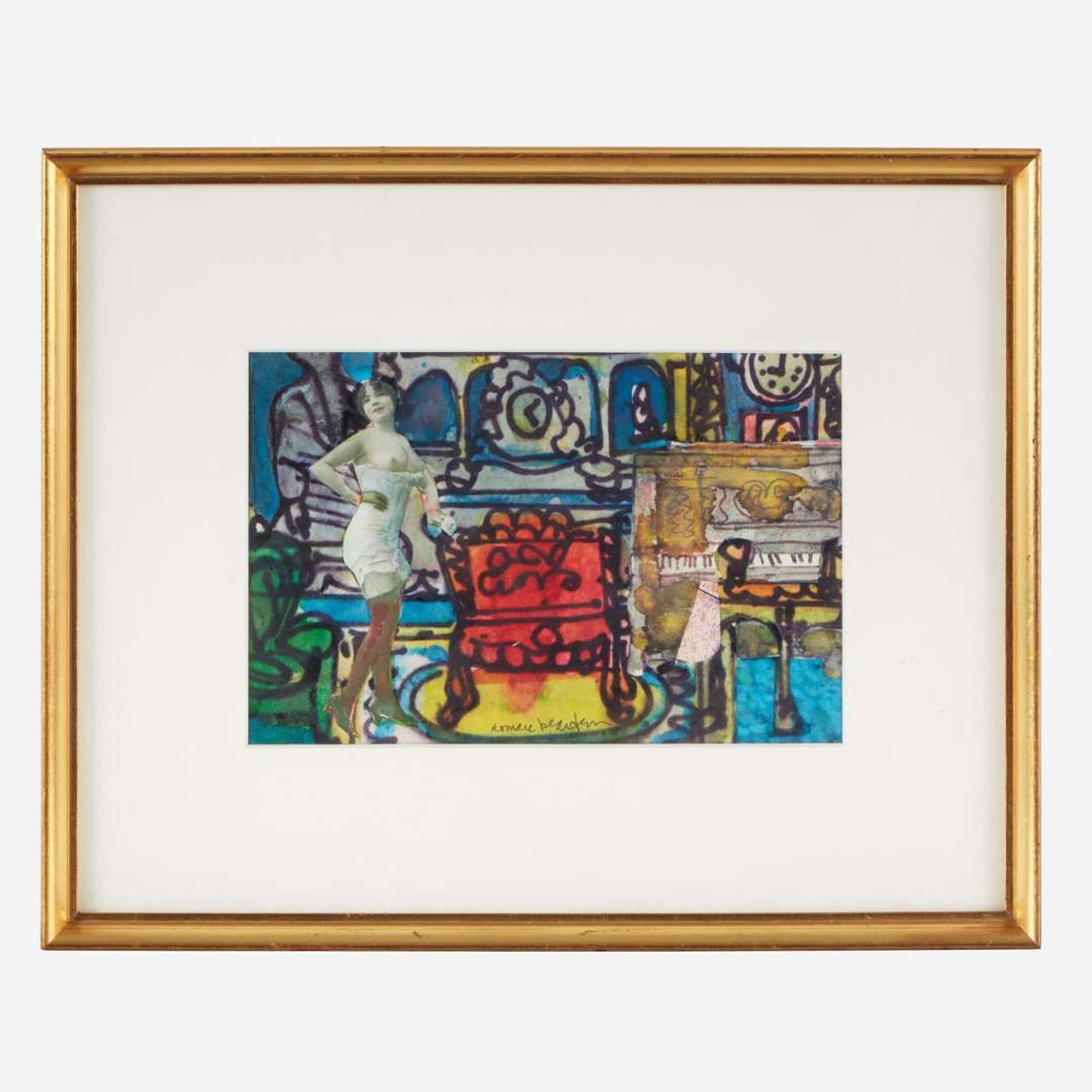 Romare Bearden (American, 1911-1988) Storyville: Madame Jennard Opens at 9