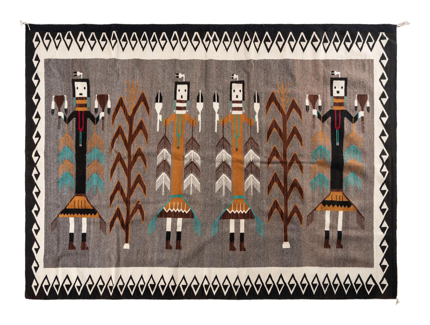 Navajo Yei Weaving / Rug
