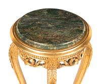 A Louis XV Style Giltwood Pedestal