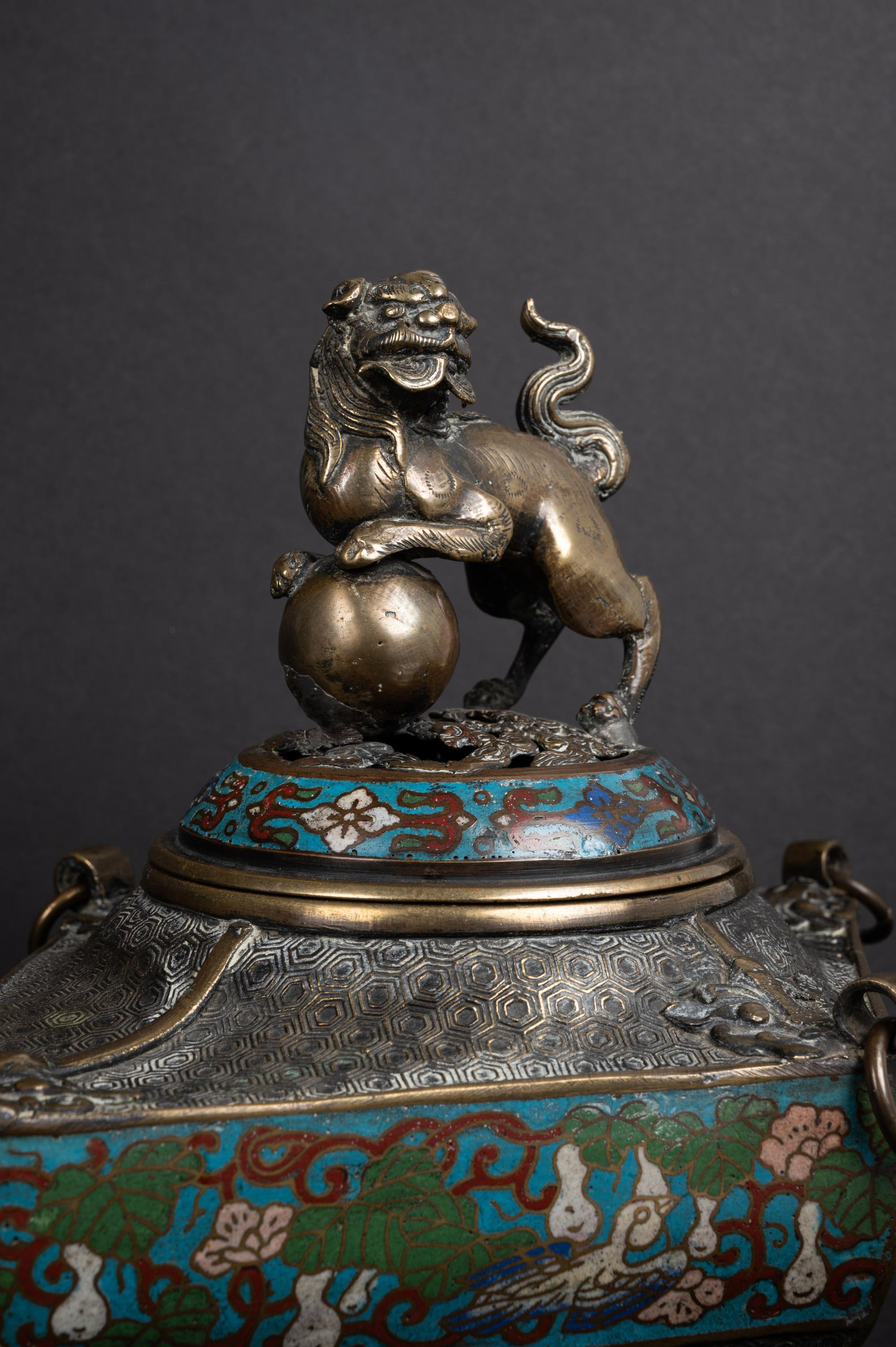 Two Japanese Bronze Articles