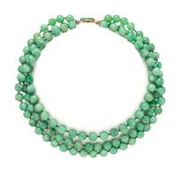 JADEITE BEAD NECKLACE