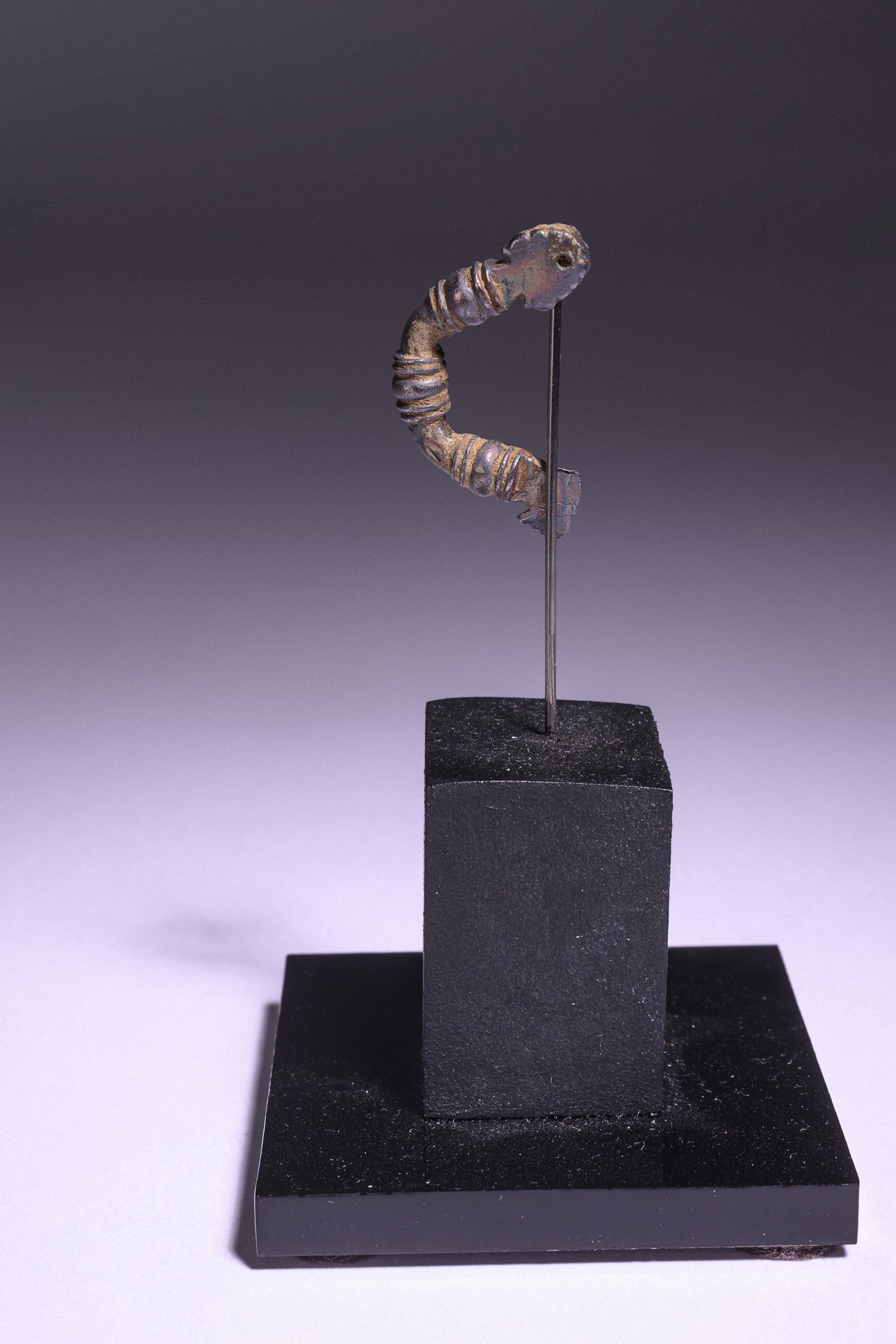 A Greek Bronze Fibula