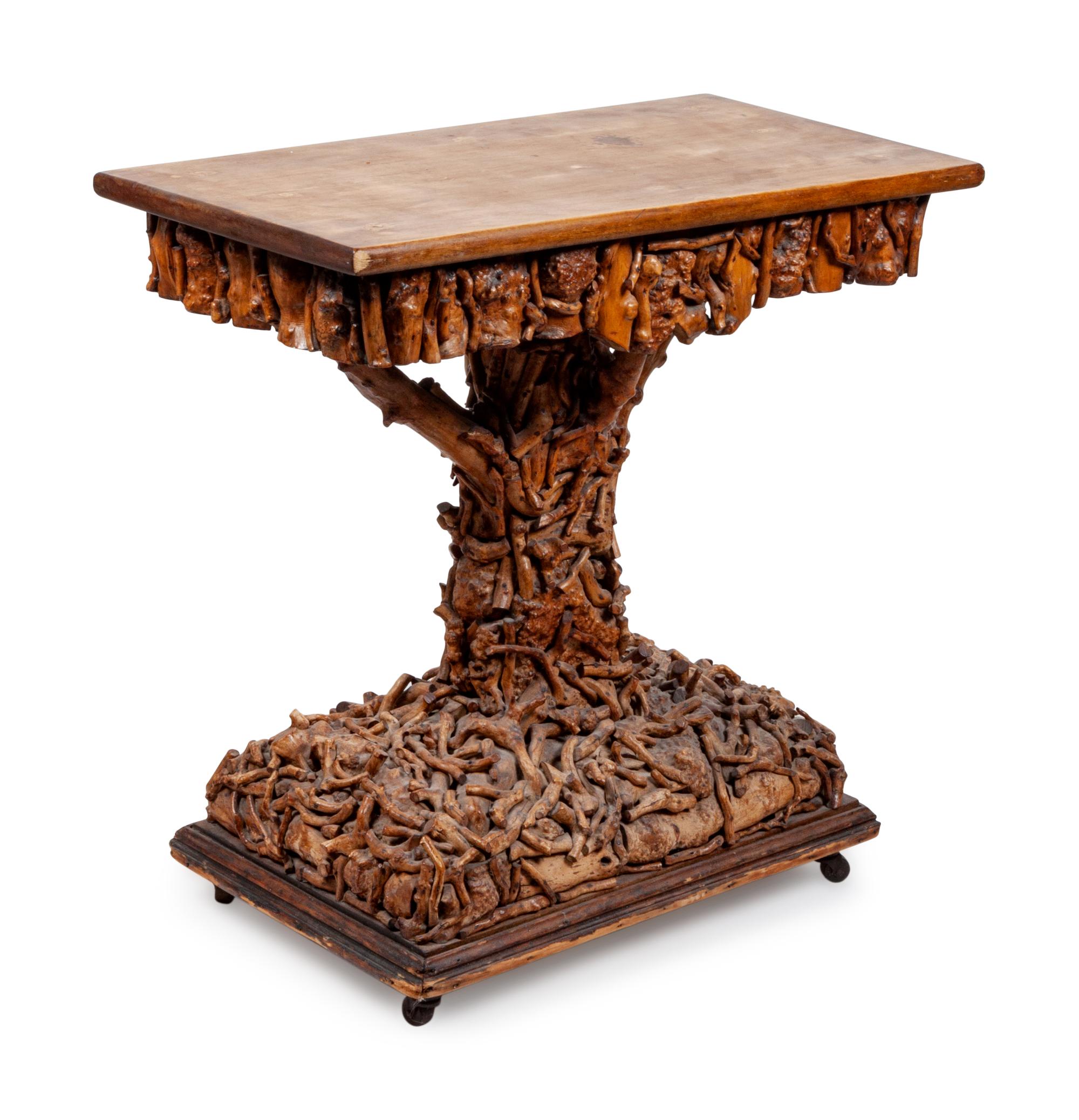 Adirondack Style Hall Table