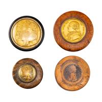 Three French Burlwood and Gilt Metal Boxes
