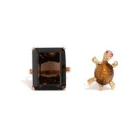 COLLECTION OF YELLOW GOLD AND GEM SET JEWELRY