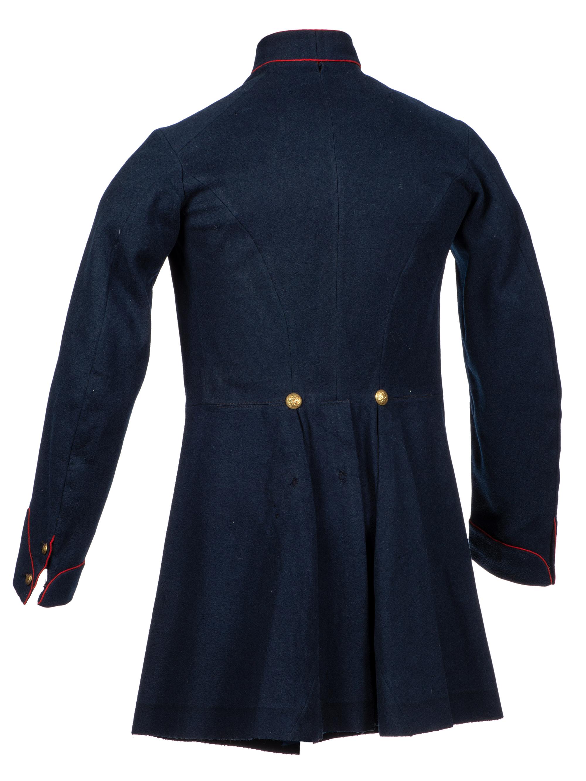 [CIVIL WAR]. 1858 Union Artillery enlisted frock coat.