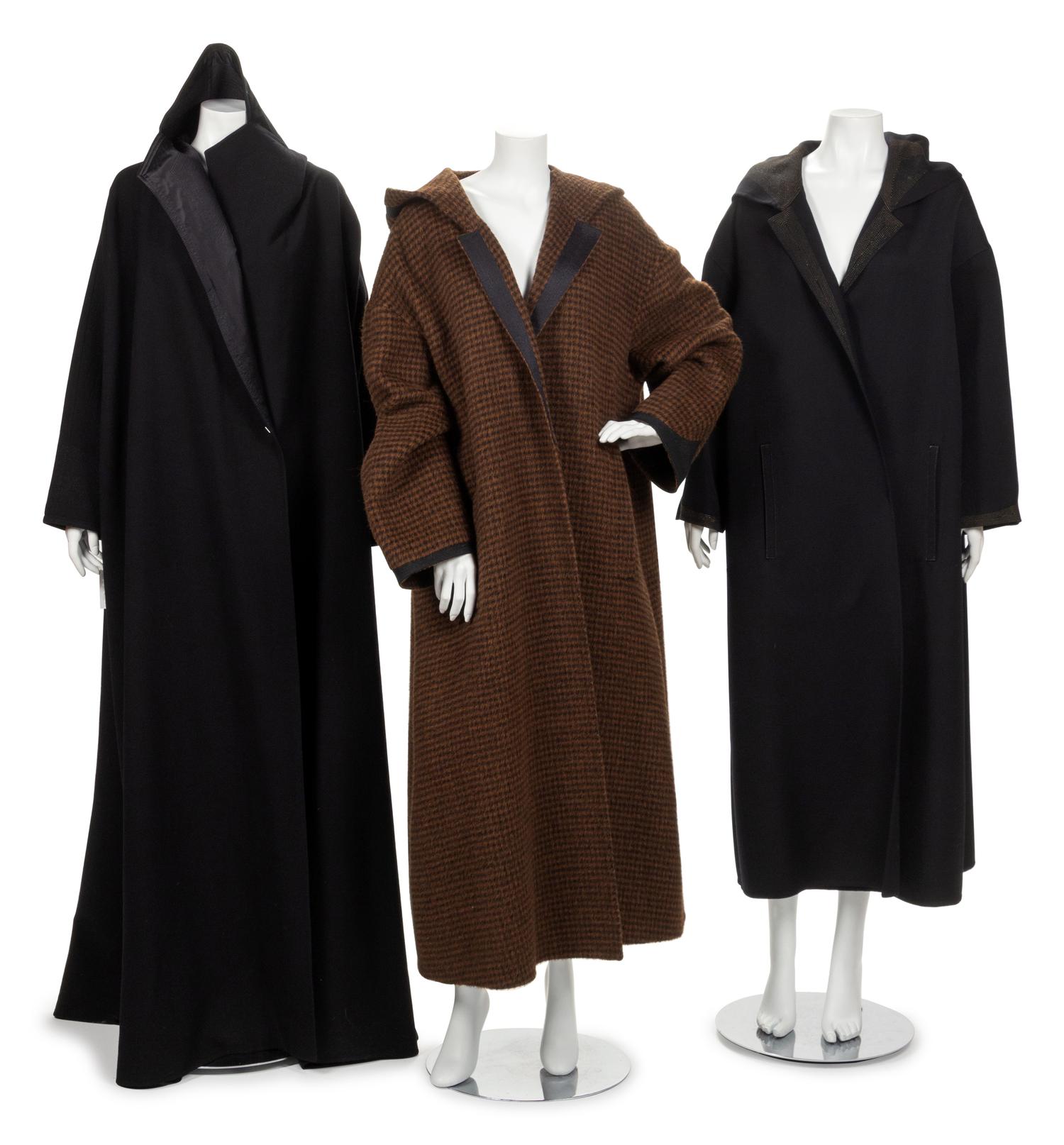 Three Geoffrey Beene Coats, 1990s