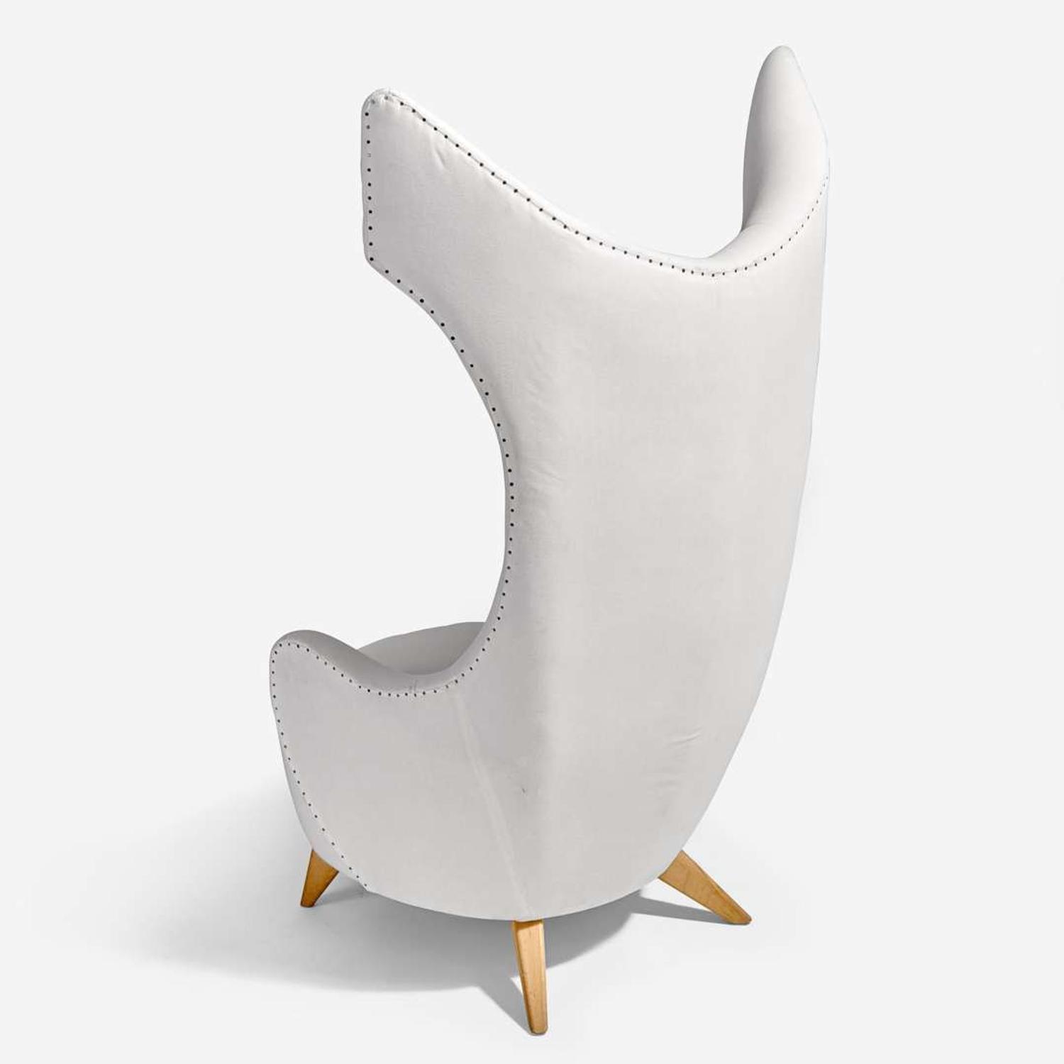 Vladimir Kagan (American, 1927-2016) Throne Chair for Baroness Lambert, Vladimir Kagan Design Group, USA, circa 2010