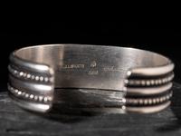 Sterling Silver and Nevada Blue Turquoise Cuff Bracelet