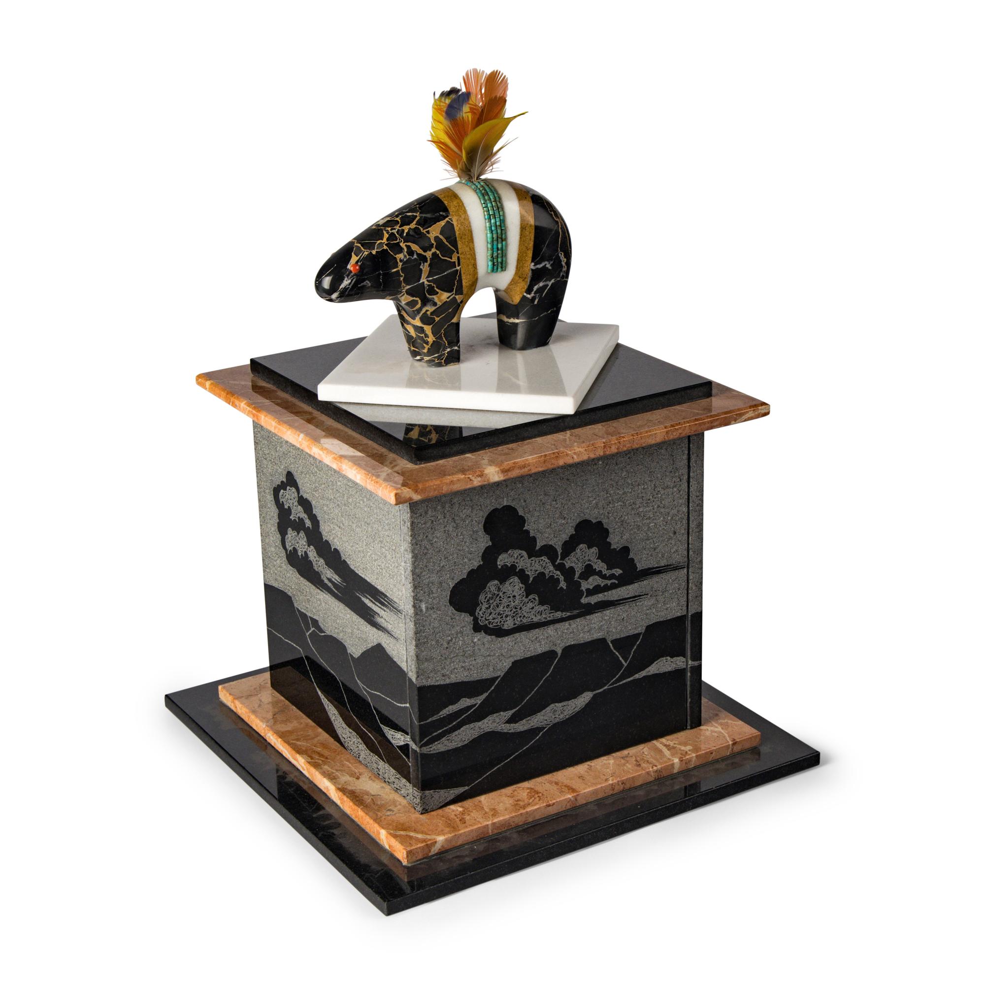 Cliff Fragua (Jemez, b. 1955) — Guardian of His Domain , 2012