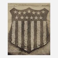 [Americana] Mole, Arthur, and John Thomas Group of 3 Militaria-Themed “Living Photographs”