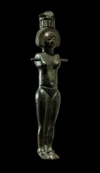 An Egyptian Bronze Goddess