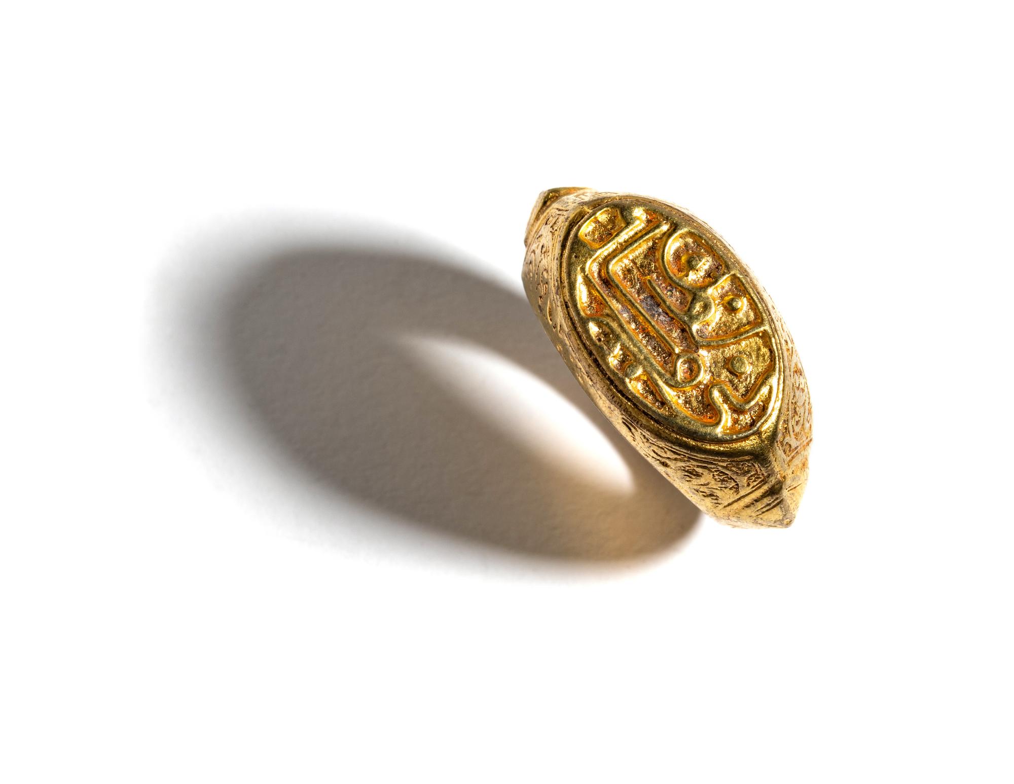 An Islamic Gold Ring