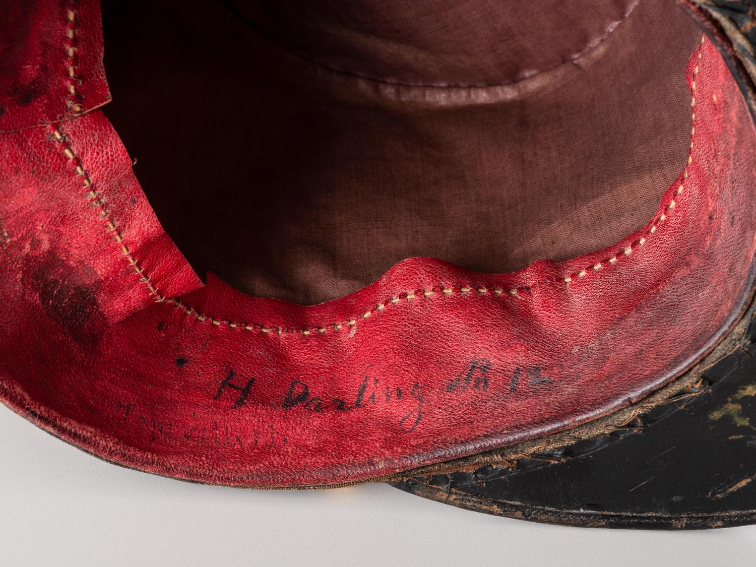 [MILITIA]. 1851 Pattern Massachusetts Militia shako.