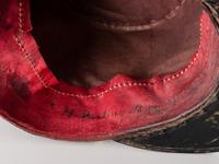 [MILITIA]. 1851 Pattern Massachusetts Militia shako.