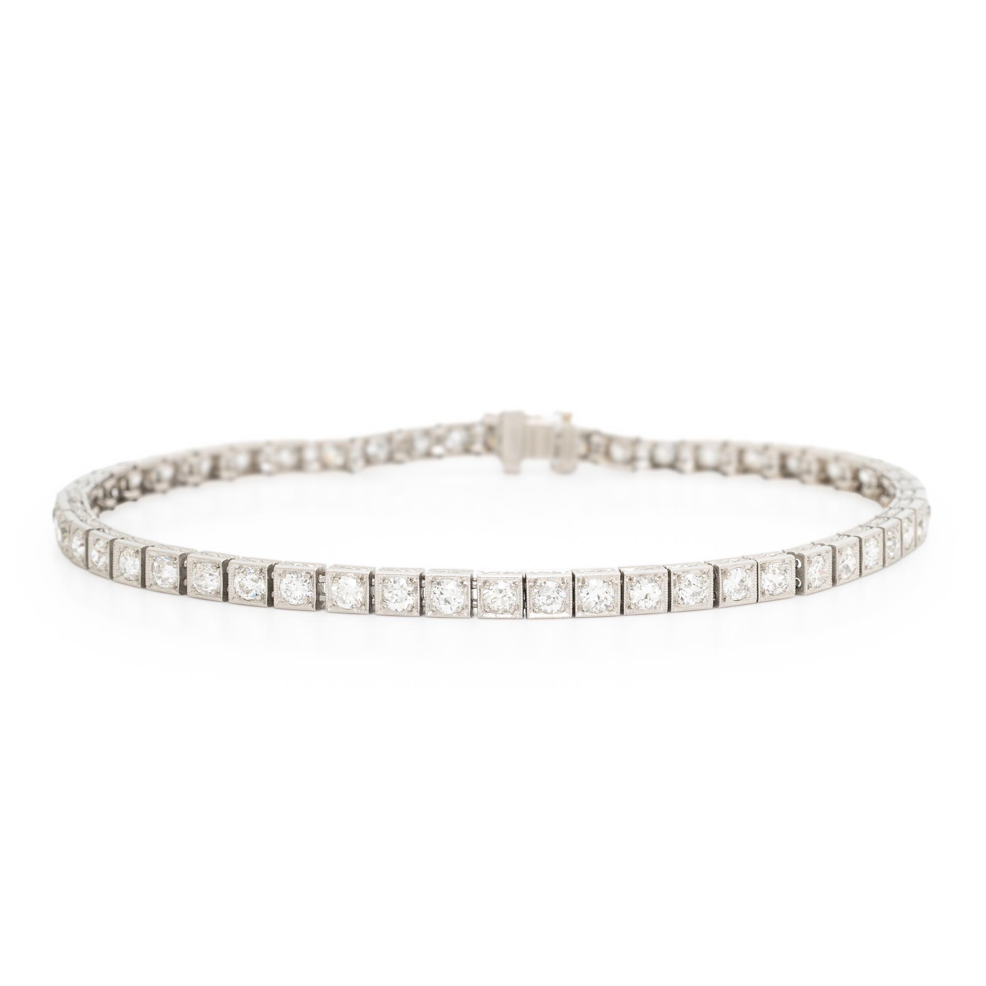 Raymond Yard, Diamond Line Bracelet