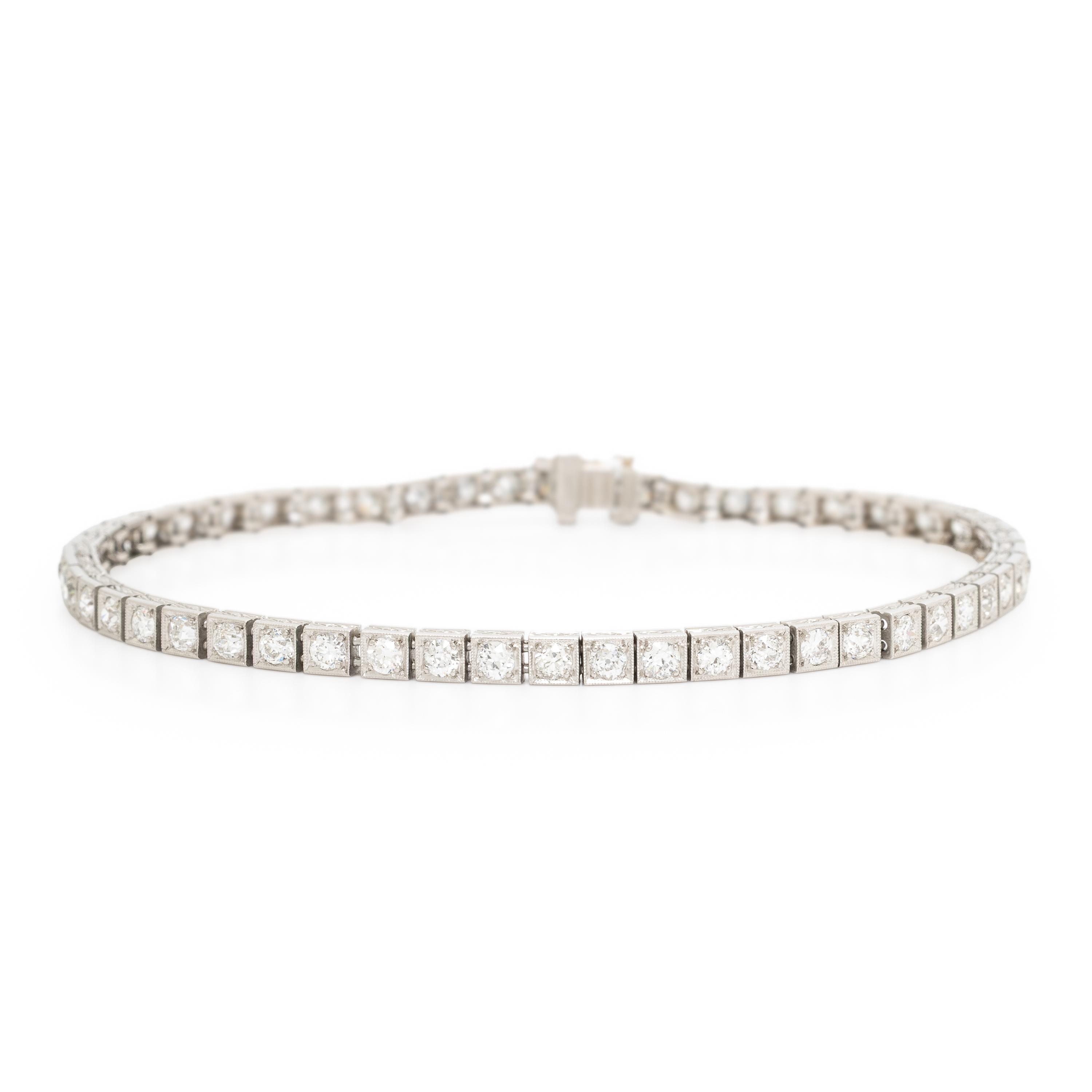 Raymond Yard, Diamond Line Bracelet