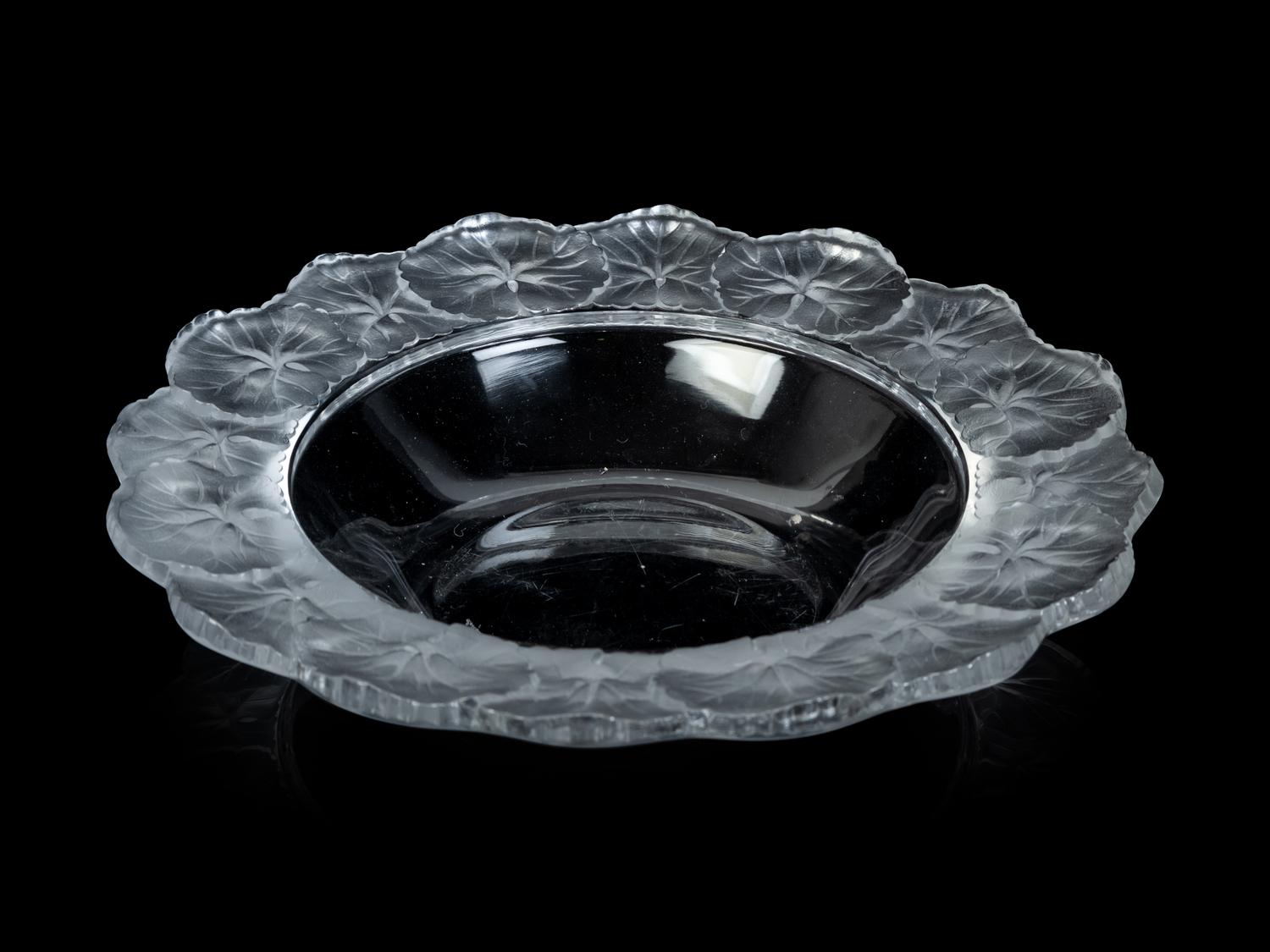 A Lalique Honfleur Bowl