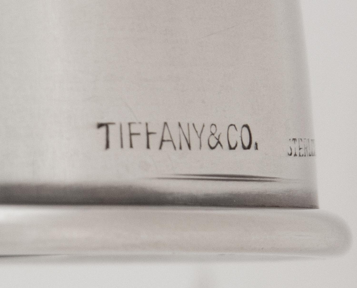 A Group of Five Tiffany & Co. Bamboo Pattern Articles
