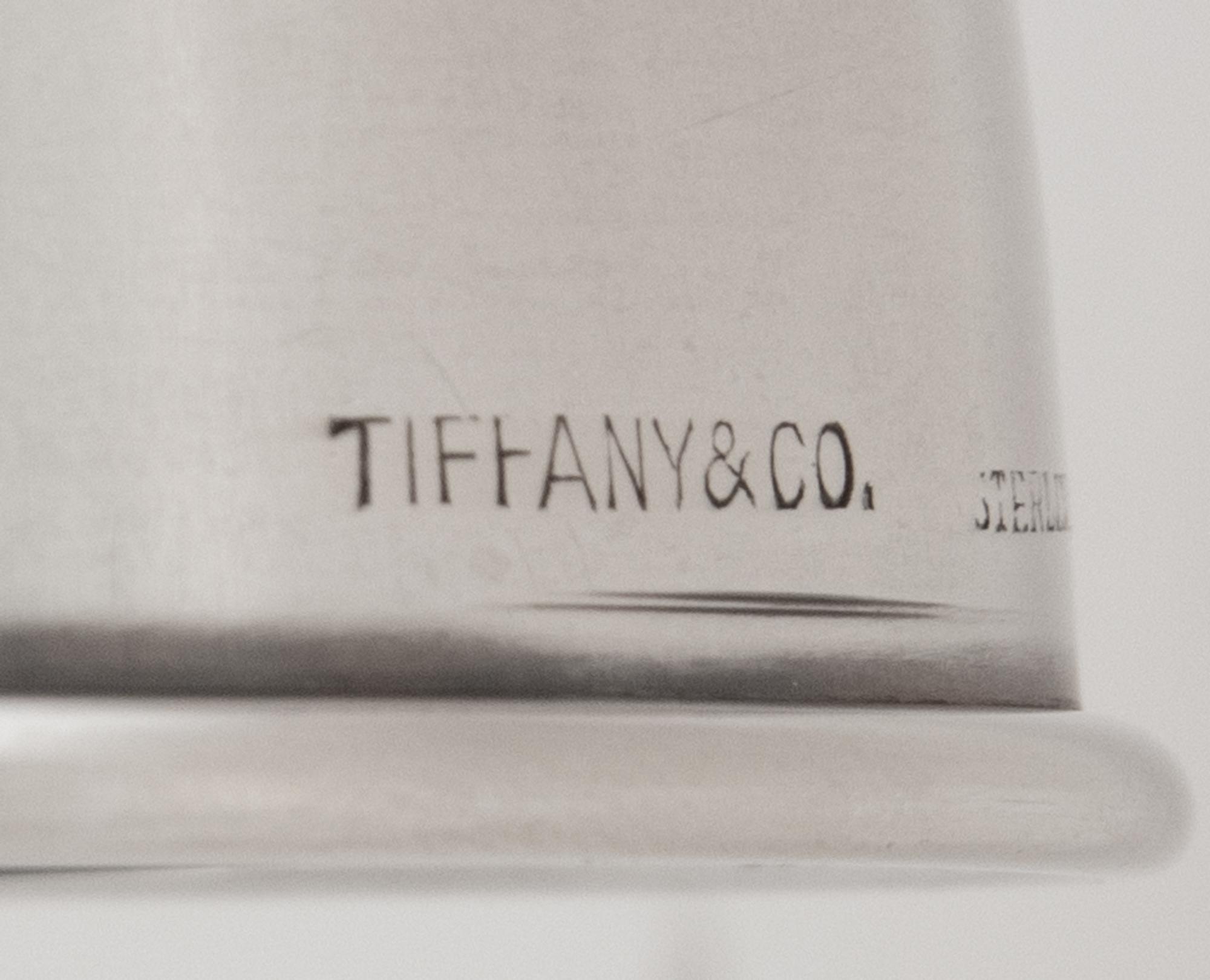 A Group of Five Tiffany & Co. Bamboo Pattern Articles