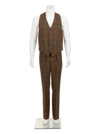 Huntsman and Sons Tailored Three-Piece Suit, Worn By Rex Harrison, 1984