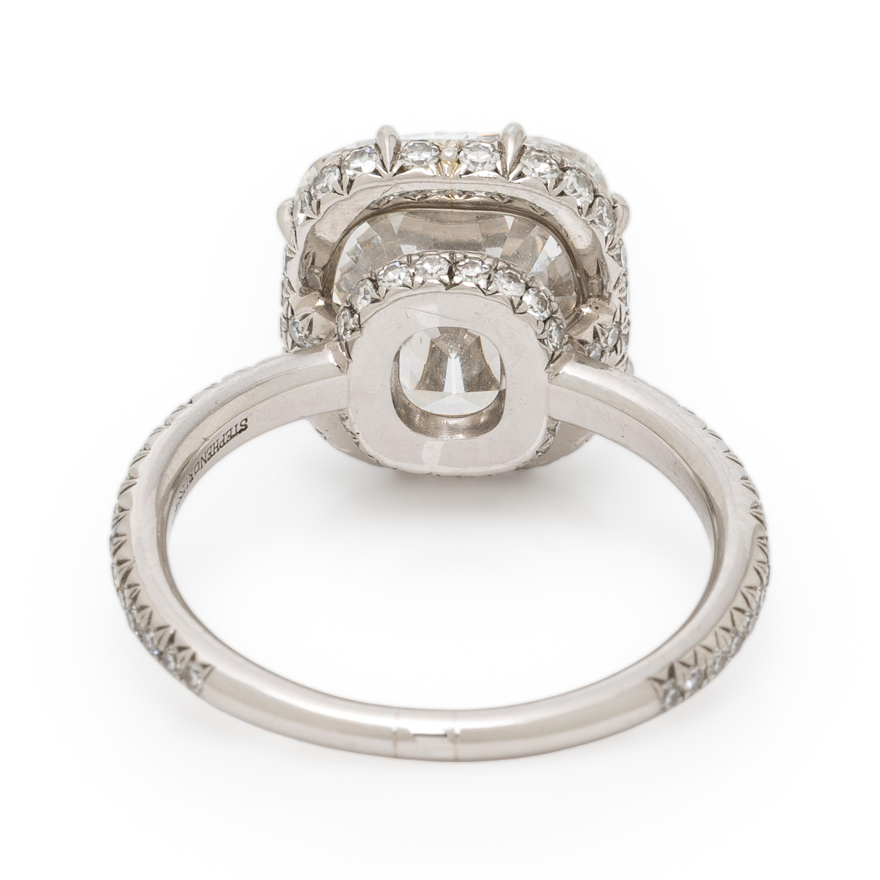 Stephen Russell, Important Diamond and Platinum Ring