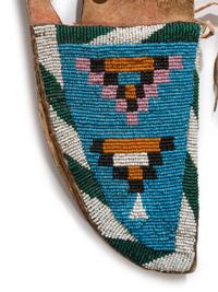 Blackfeet Beaded Knife Sheath, with Knife