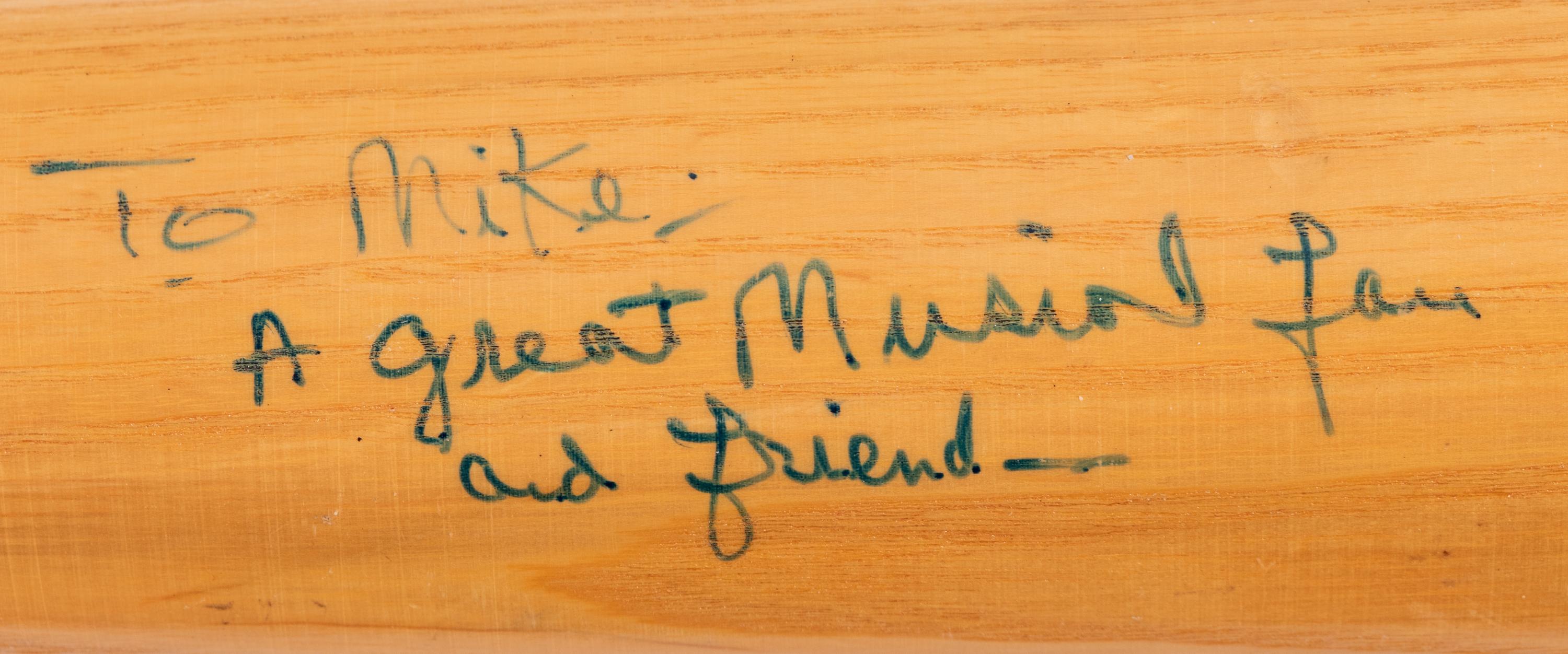 A Group of Stan Musial Signed Autograph Bats Gifted to Mike Ditka Formerly Displayed at Mike Ditka's Restaurant,