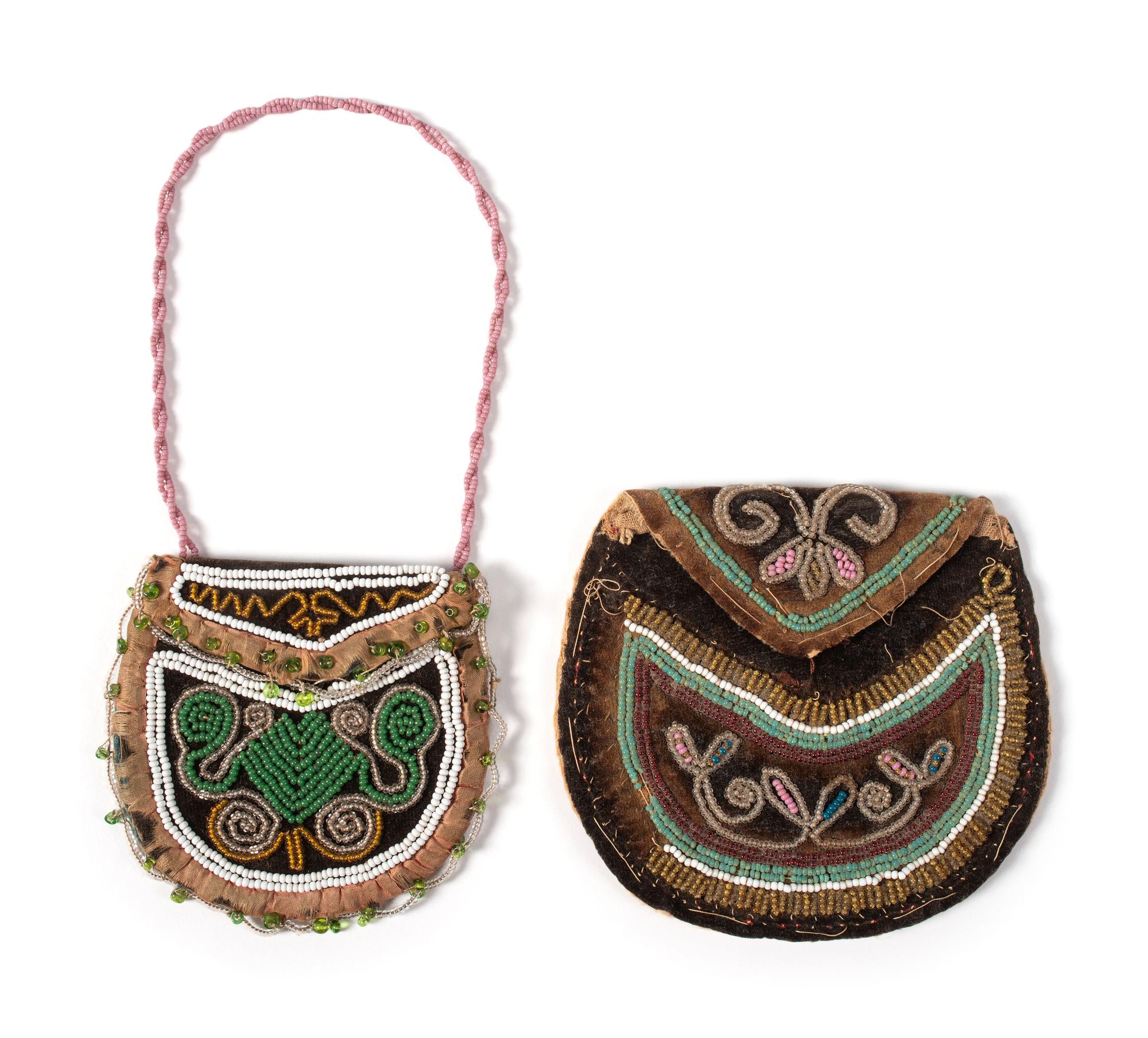 Seneca Beaded Pouches